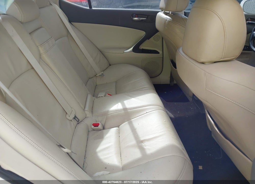 2010 LEXUS IS250 VIN: JTHBF5C2XA5128525