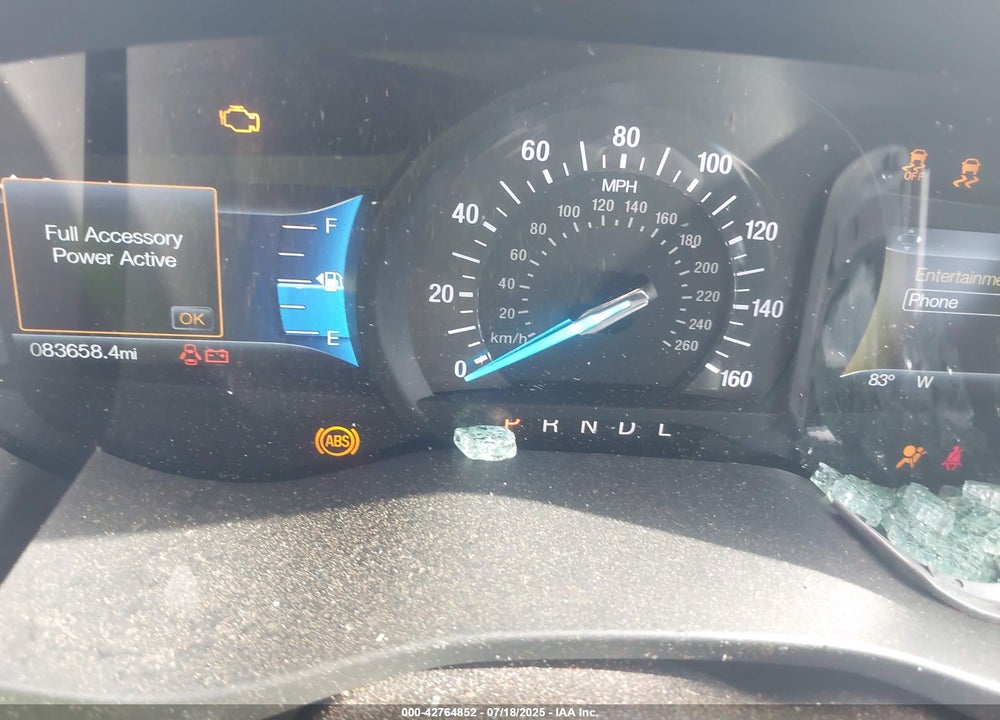 2018 FORD FUSION VIN: 3FA6P0H75JR164777
