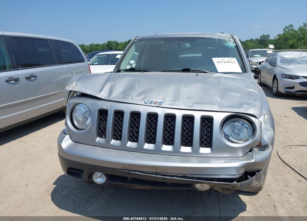 2017 JEEP PATRIOT VIN: 1C4NJPFB8HD103112