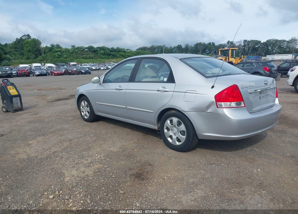 2007 KIA SPECTRA VIN: KNAFE121775463268