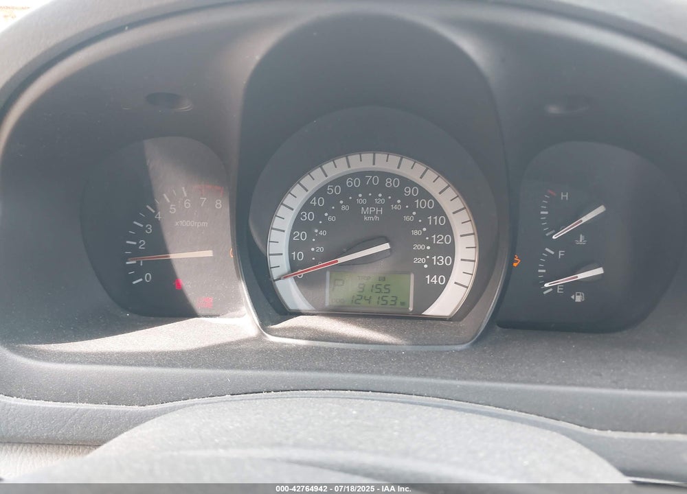 2007 KIA SPECTRA VIN: KNAFE121775463268