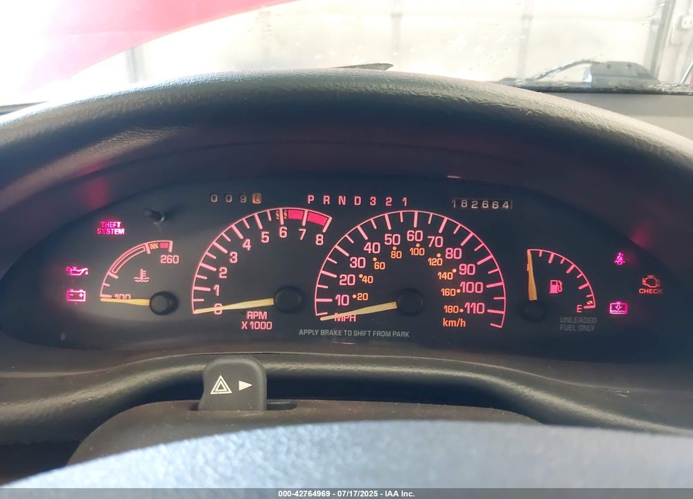 1997 PONTIAC SUNFIRE GT VIN: 1G2JD12T7V7610003