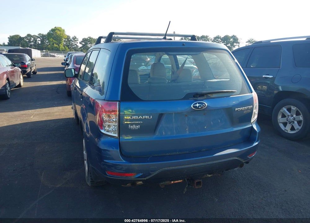 2010 SUBARU FORESTER VIN: JF2SH6AC2AG706376