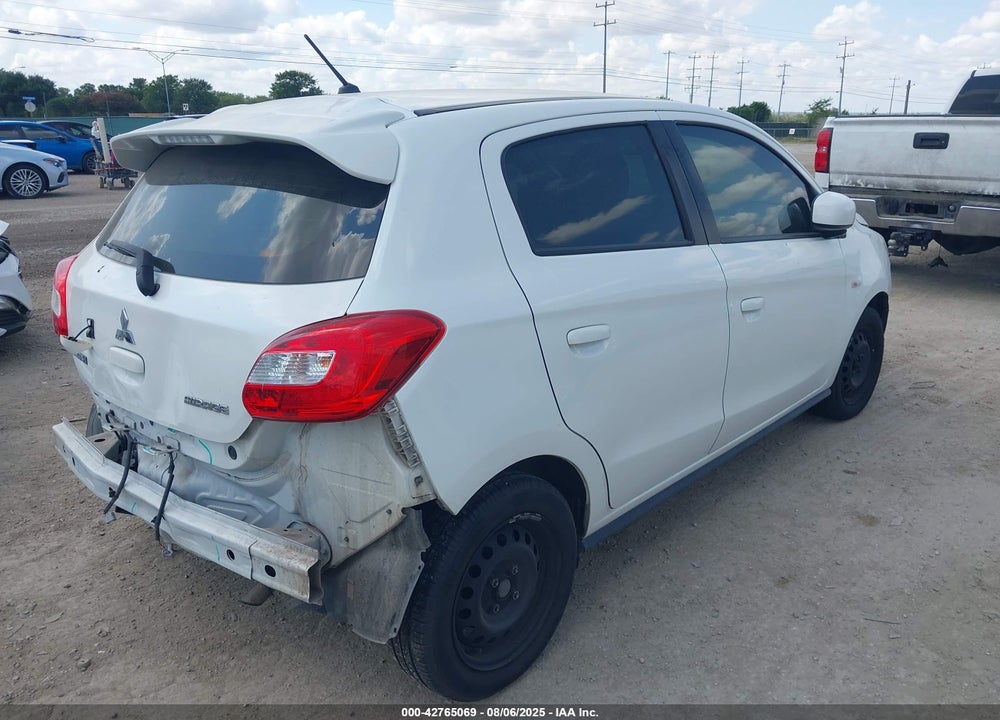 2019 MITSUBISHI MIRAGE ES VIN: ML32A3HJ0KH013133