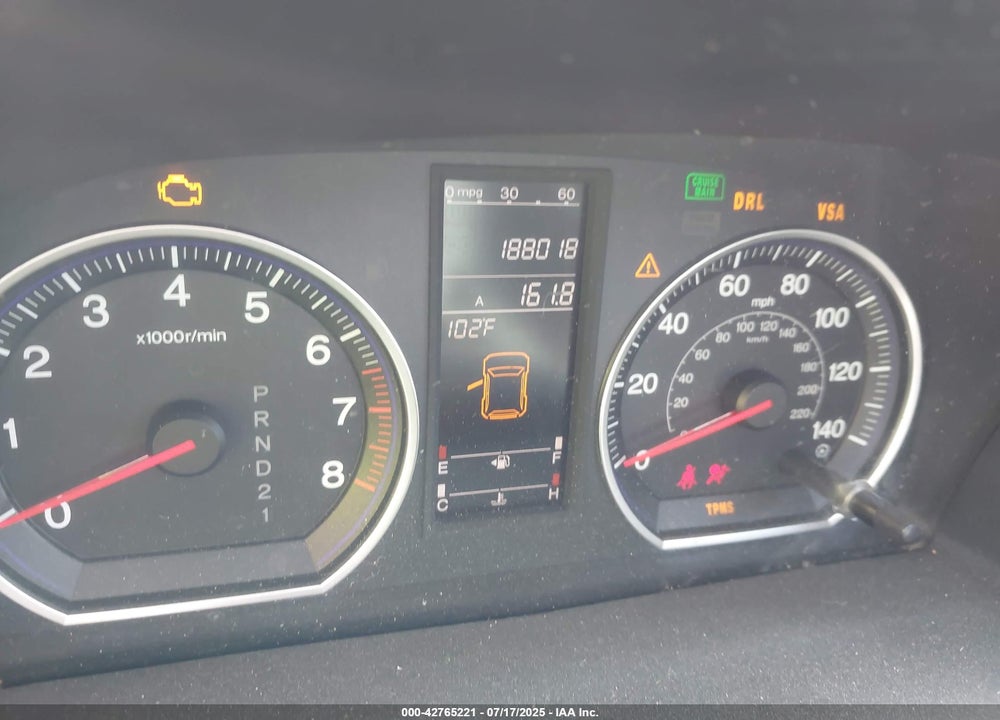 2007 HONDA CR-V VIN: JHLRE38787C070532