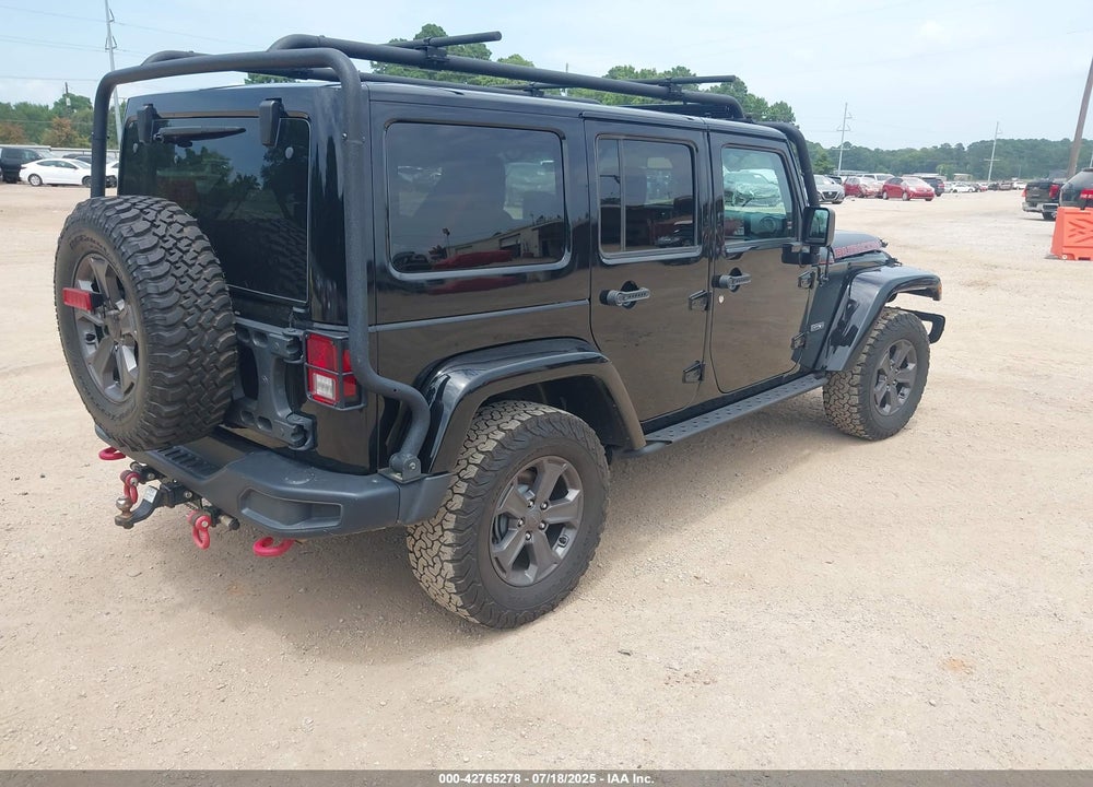 2017 JEEP WRANGLER UNLIMITED VIN: 1C4BJWFG8HL671729