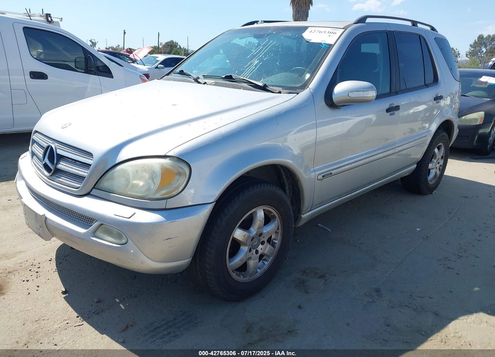 2003 MERCEDES-BENZ ML 350 VIN: 4JGAB57EX3A407671