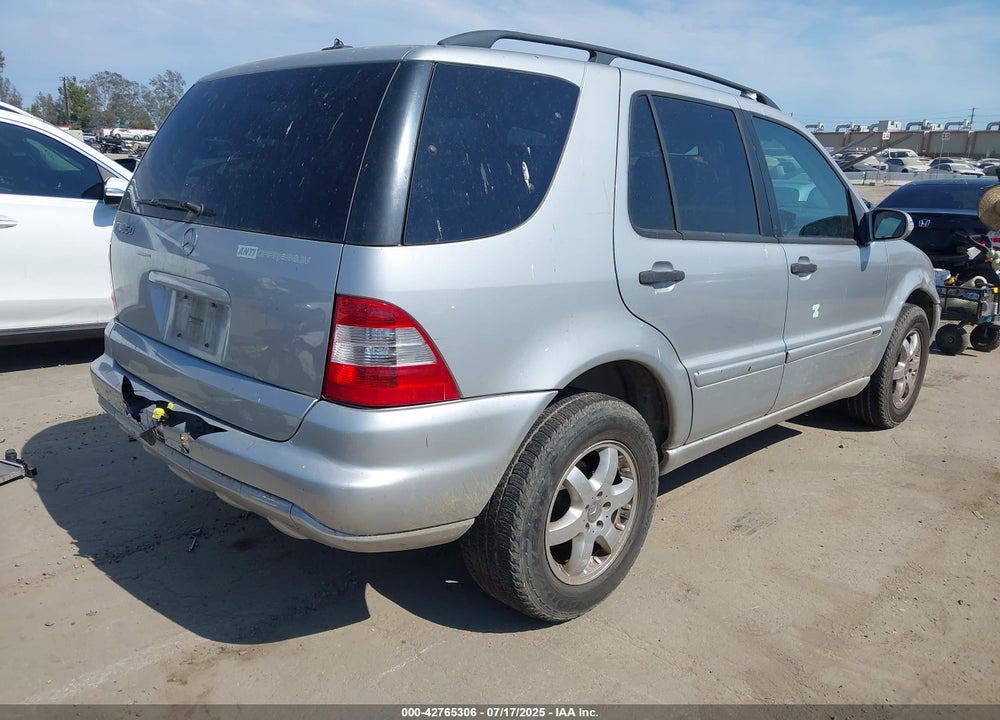 2003 MERCEDES-BENZ ML 350 VIN: 4JGAB57EX3A407671