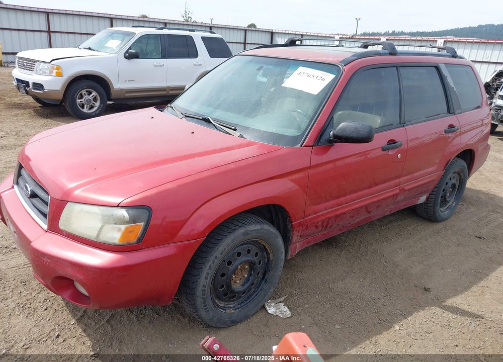 2003 SUBARU FORESTER XS VIN: JF1SG65653H705991
