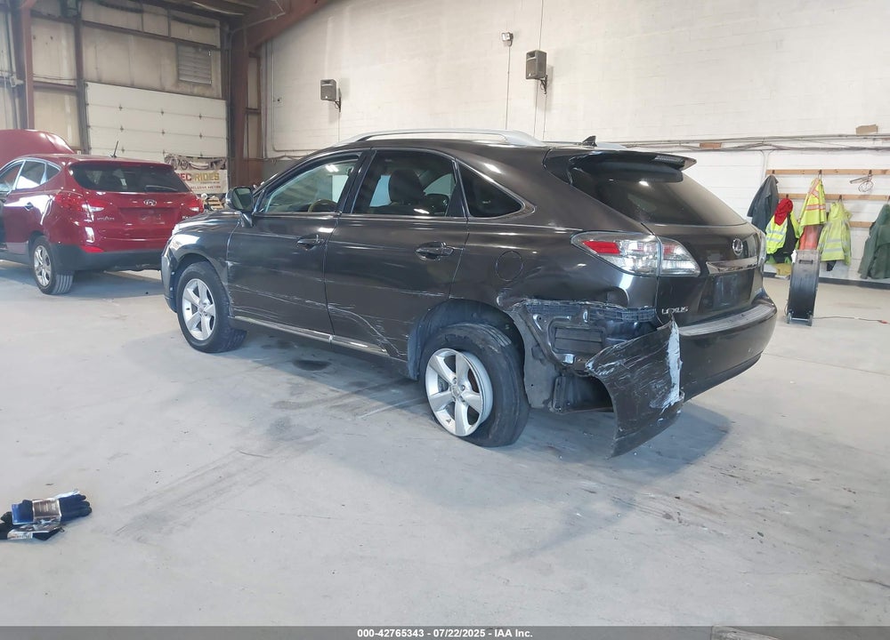 2010 LEXUS RX350 VIN: 2T2BK1BA9AC010544