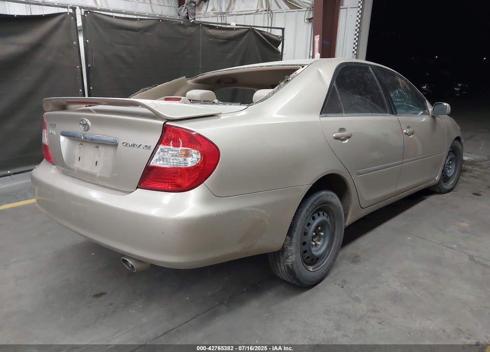2004 TOYOTA CAMRY XLE VIN: 4T1BE32K44U341616
