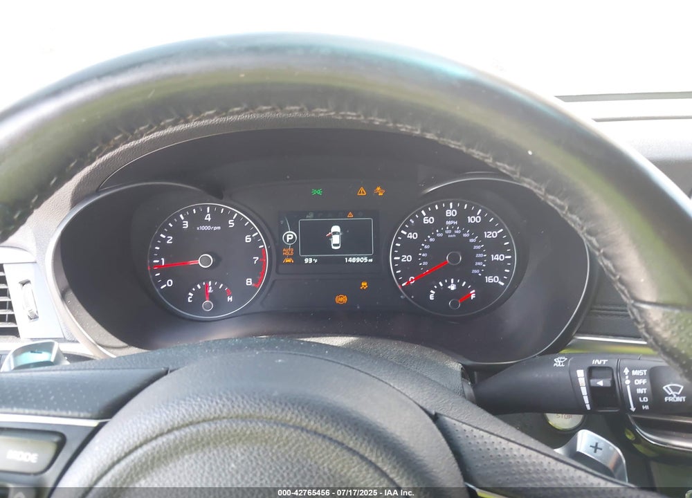 2016 KIA OPTIMA VIN: 5XXGV4L24GG047092