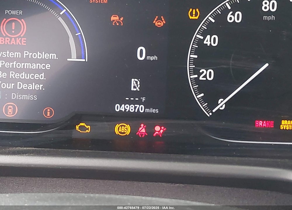 2022 HONDA ACCORD VIN: 1HGCV3F22NA027079