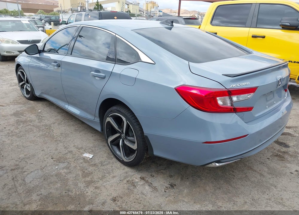 2022 HONDA ACCORD VIN: 1HGCV3F22NA027079
