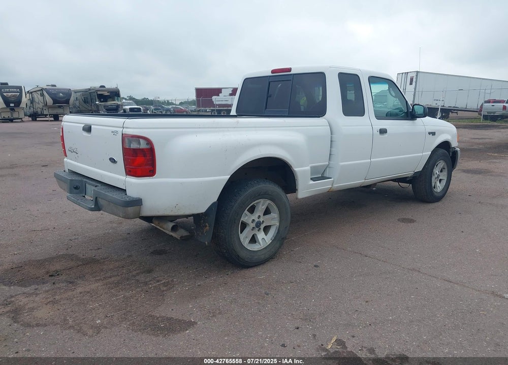 2004 FORD RANGER XLT VIN: 1FTYR15E24PB41930