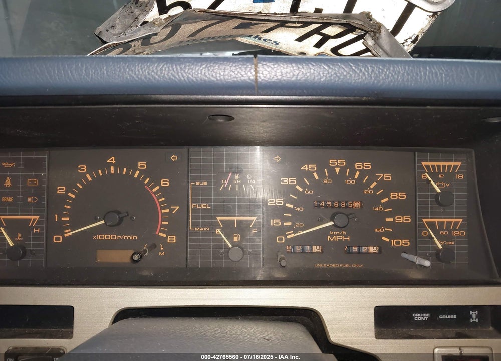 1986 NISSAN D21 VIN: JN6HD16Y0GW005830
