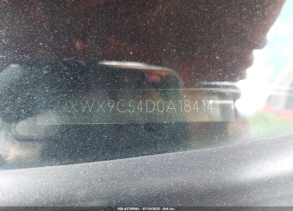 2013 BMW X3 VIN: 5UXWX9C54D0A18414
