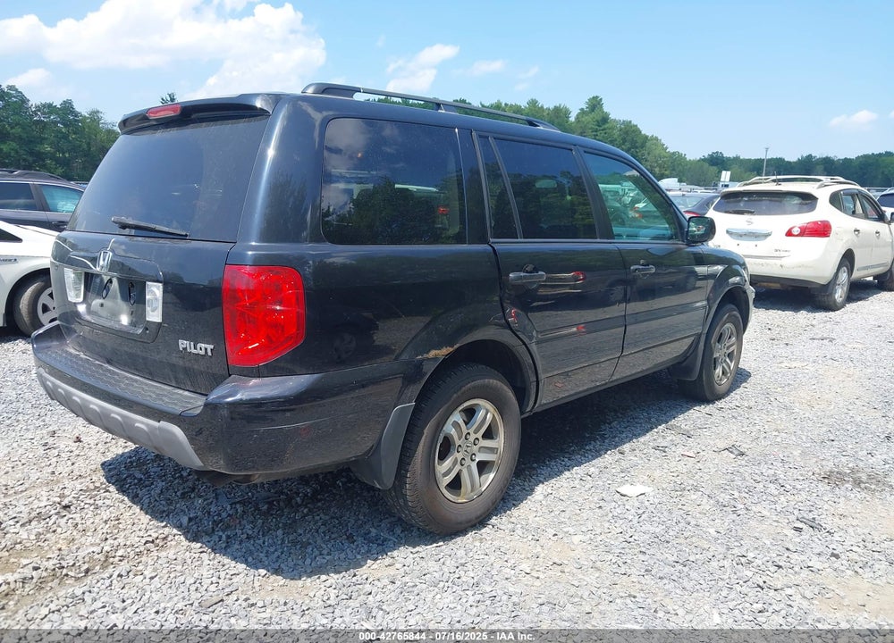 2004 HONDA PILOT EX-L VIN: 2HKYF18574H508045