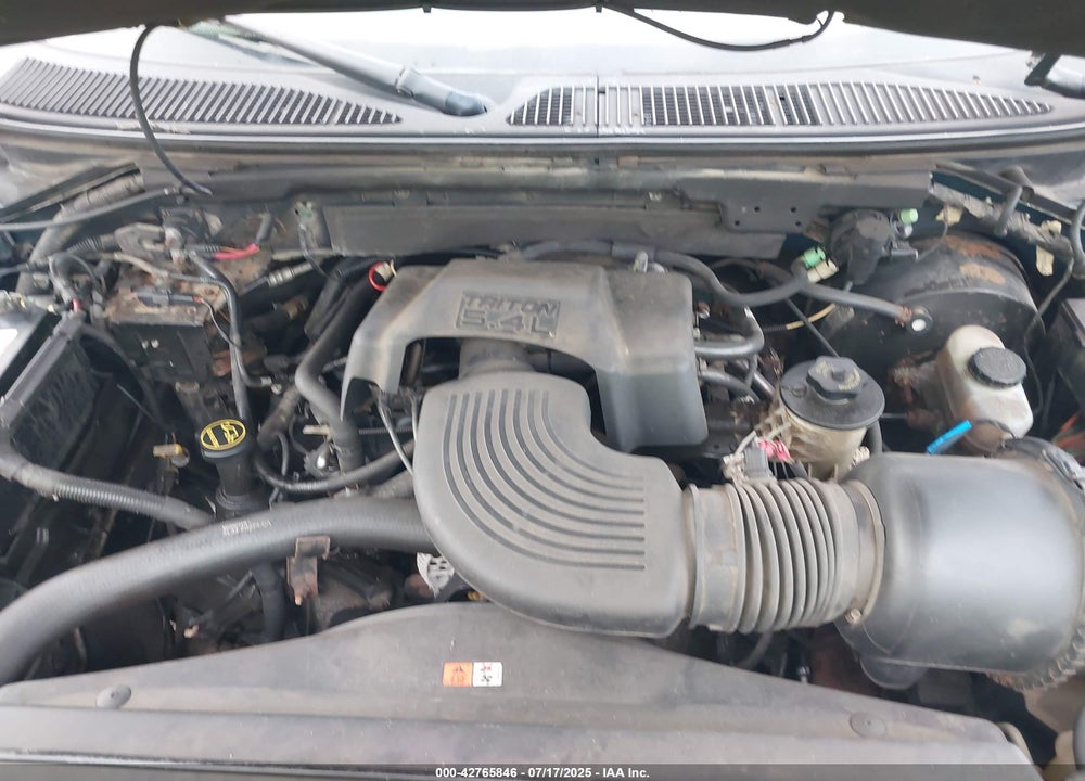 2001 FORD F-150 VIN: 1FTRW08L71KF51617