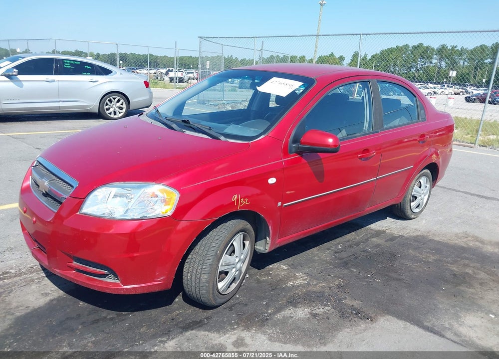 2008 CHEVROLET AVEO VIN: KL1TD56608B200314