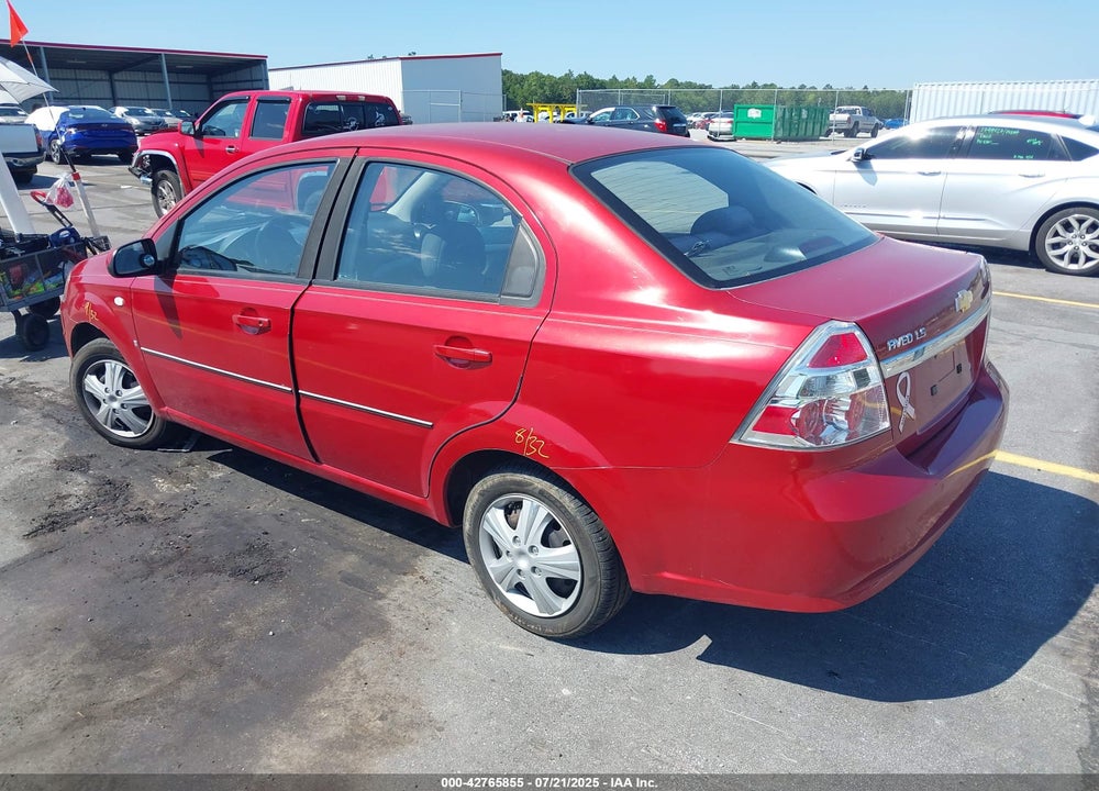 2008 CHEVROLET AVEO VIN: KL1TD56608B200314