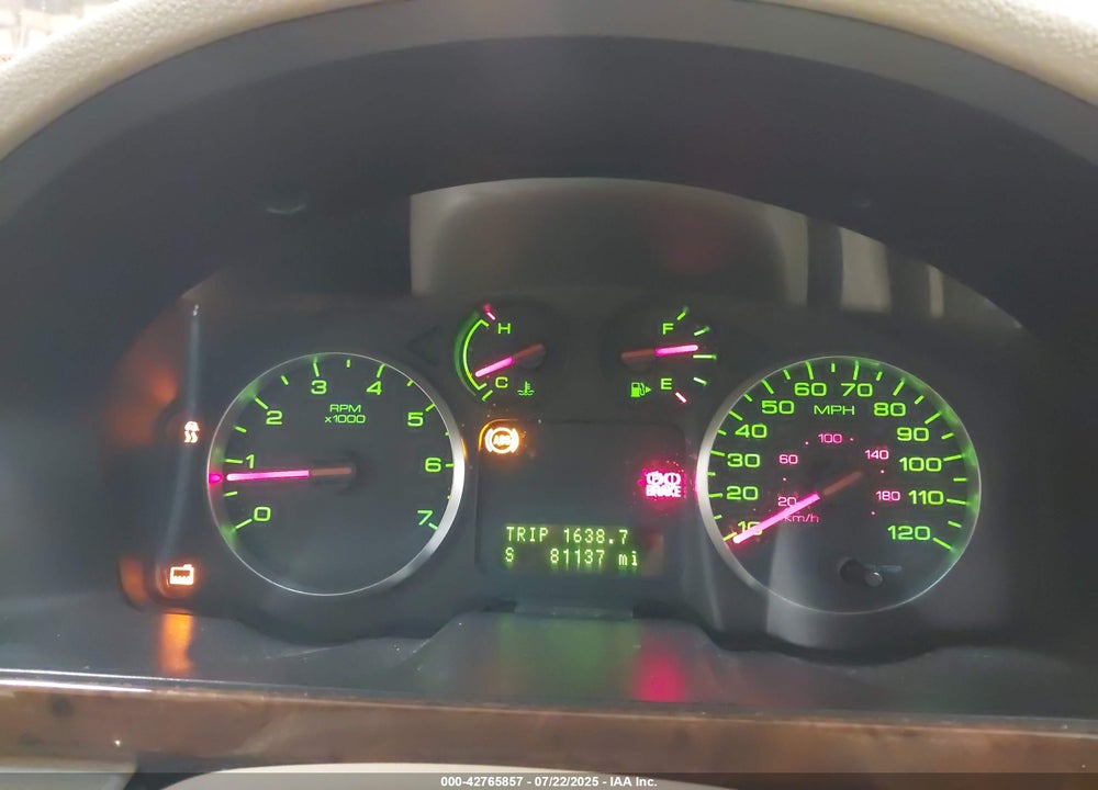 2006 FORD FIVE HUNDRED SEL VIN: 1FAFP27176G180843
