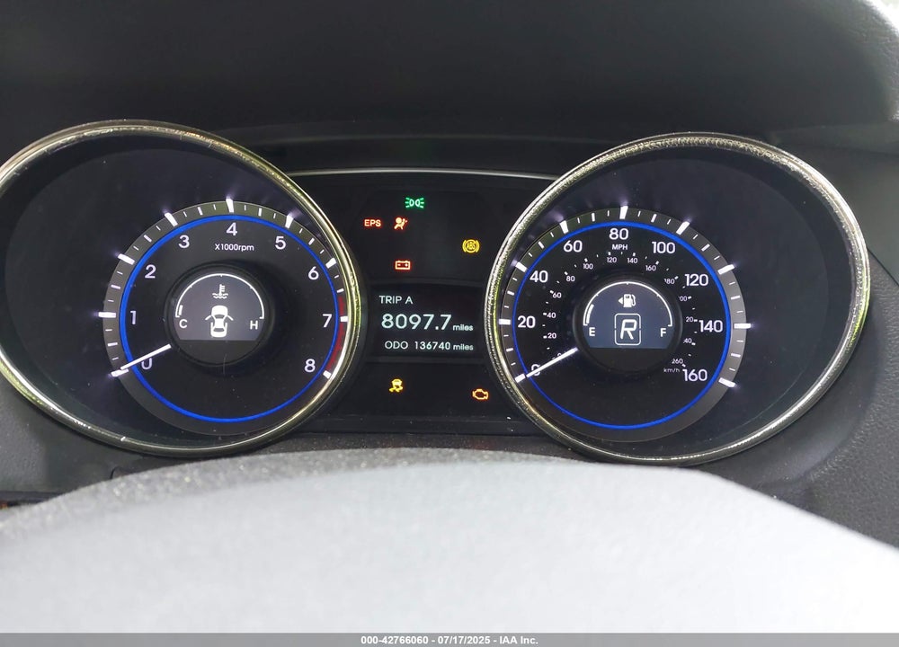 2011 HYUNDAI SONATA VIN: 5NPEB4AC7BH302259