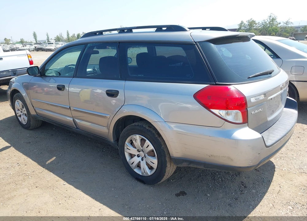 2008 SUBARU OUTBACK VIN: 4S4BP60C587327266