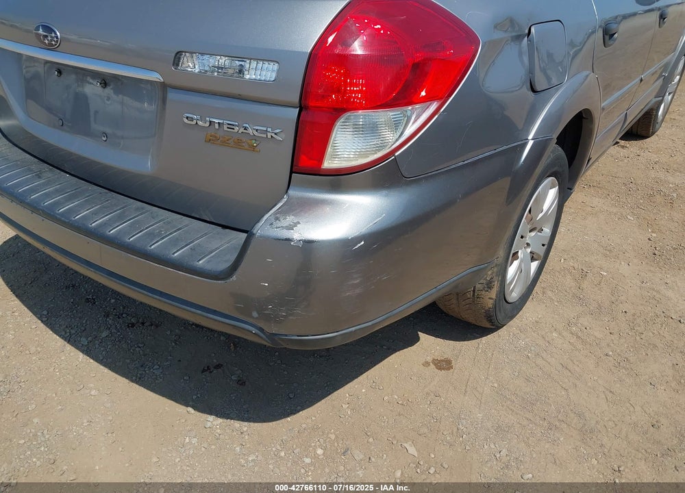 2008 SUBARU OUTBACK VIN: 4S4BP60C587327266