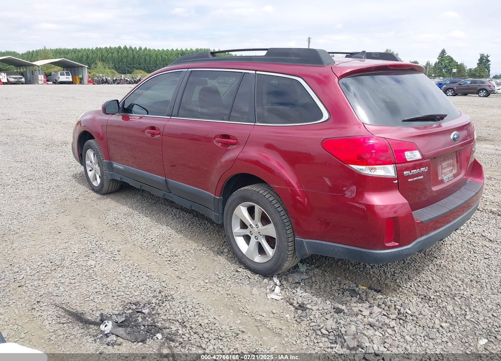 2013 SUBARU OUTBACK VIN: 4S4BRBPC3D3258054