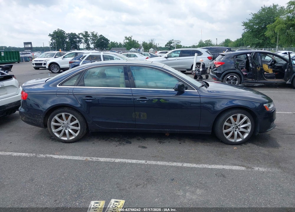 2013 AUDI A4 VIN: WAUFFAFL7DN016718
