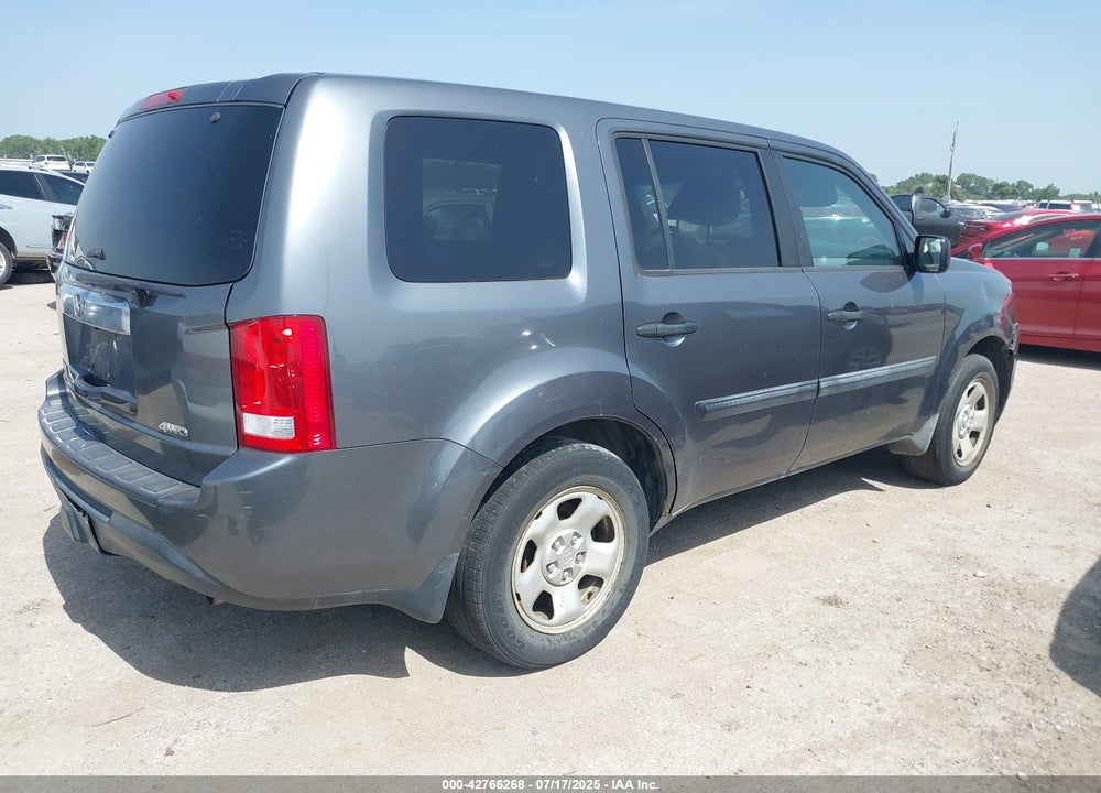 2012 HONDA PILOT VIN: 5FNYF4H29CB036774