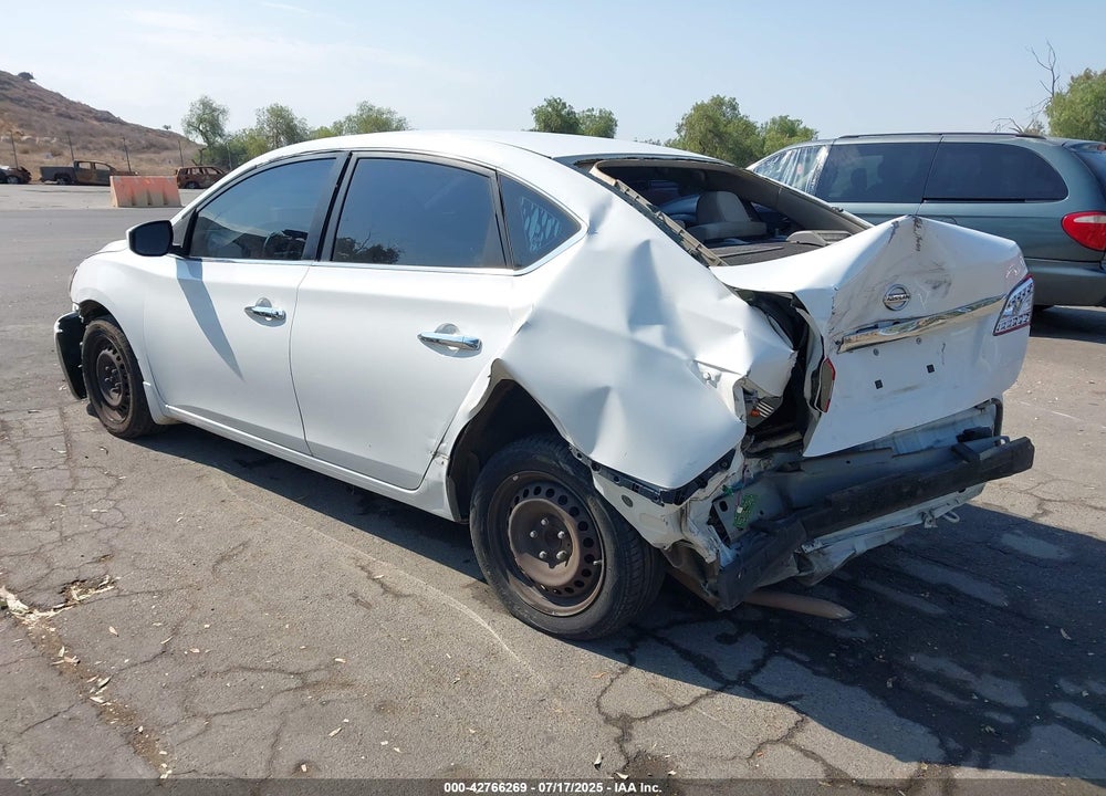 2015 NISSAN SENTRA VIN: 3N1AB7AP3FY296863