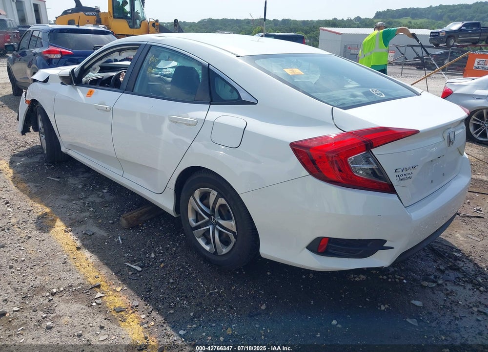 2016 HONDA CIVIC VIN: 19XFC2F51GE015687