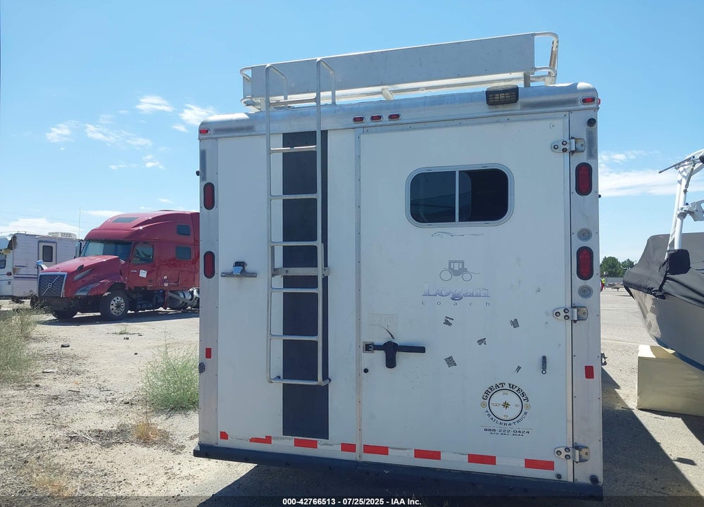 2006 LOGAN HORSE TRAILER VIN: 5N5HX41236A003297
