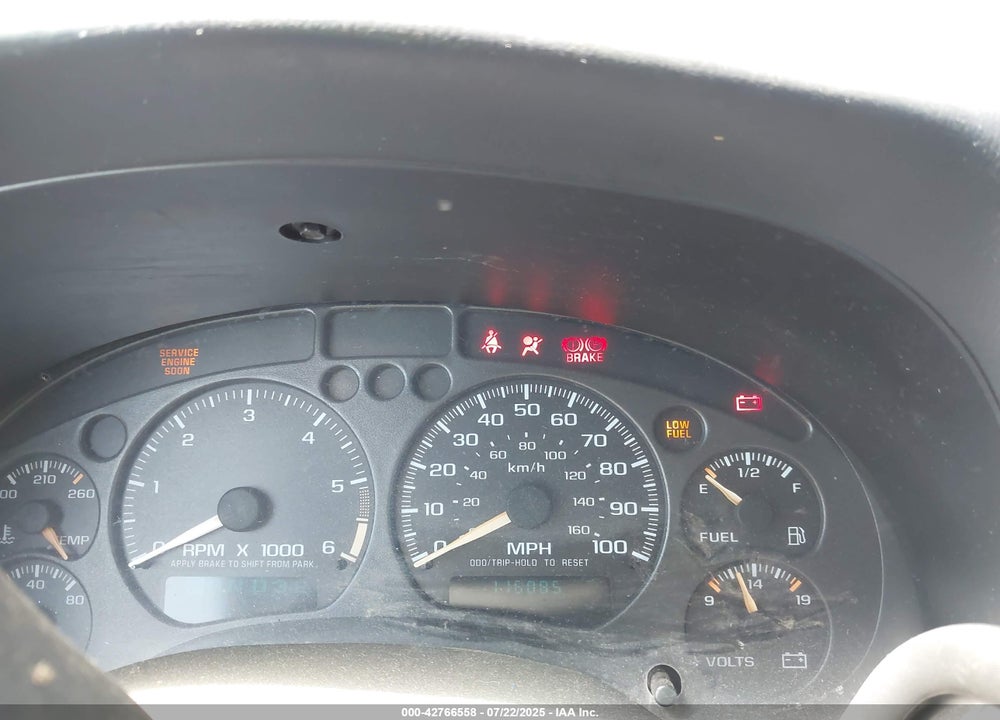 2004 CHEVROLET S-10 LS VIN: 1GCDT13X54K151224
