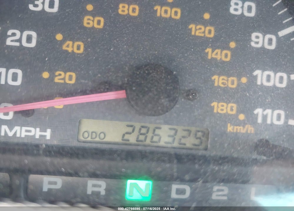 1999 TOYOTA 4RUNNER VIN: JT3GN86R0X0127155