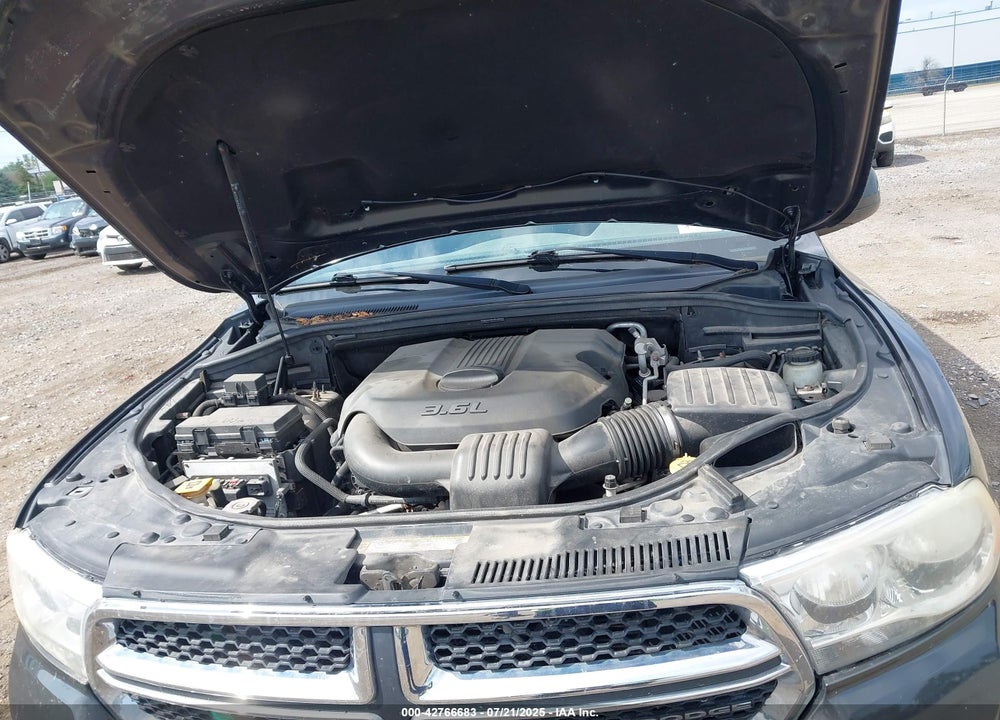 2011 DODGE DURANGO VIN: 1D4RE2GG0BC624263