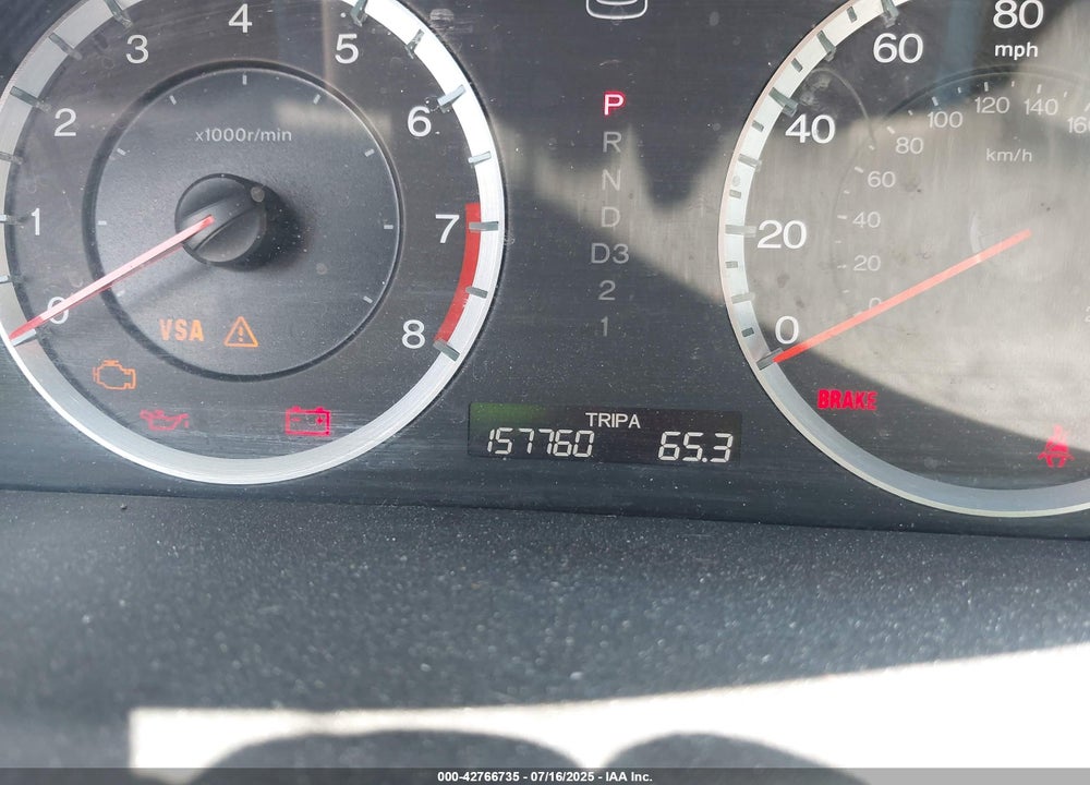 2008 HONDA ACCORD VIN: 1HGCP36878A024522