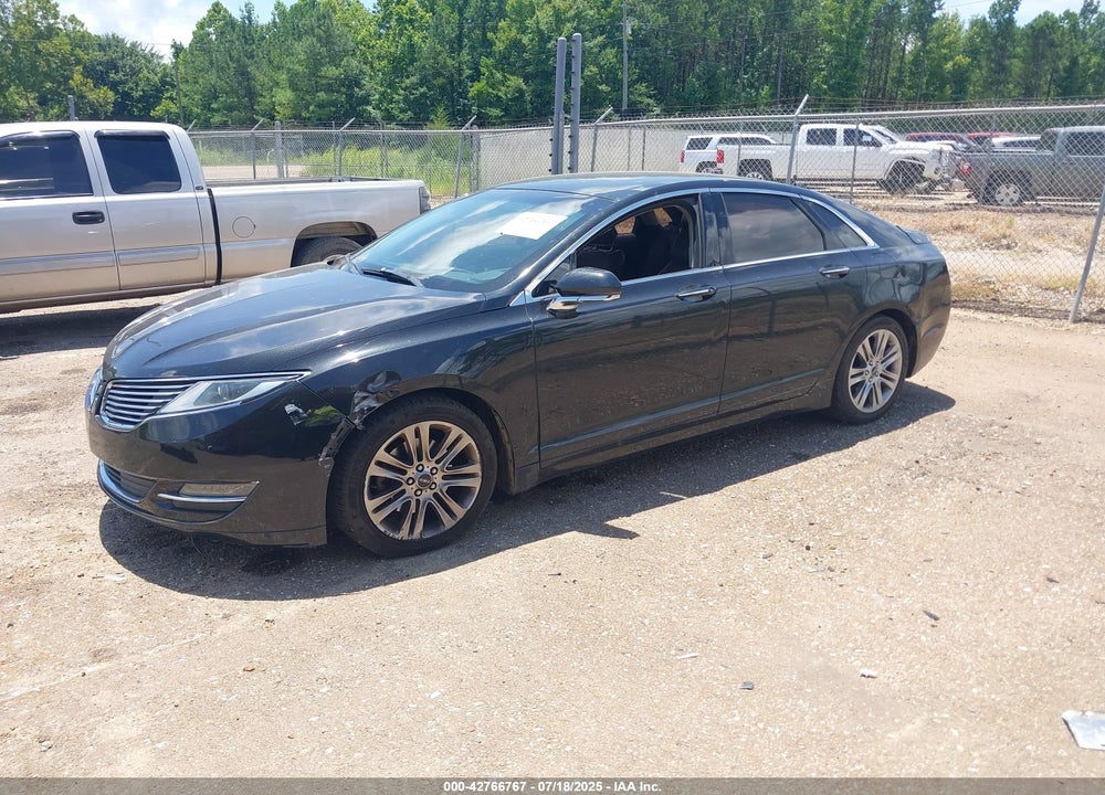 2014 LINCOLN MKZ VIN: 3LN6L2G92ER813781