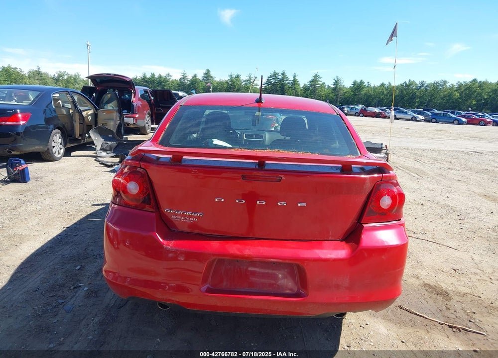 2011 DODGE AVENGER VIN: 1B3BD1FG5BN585172