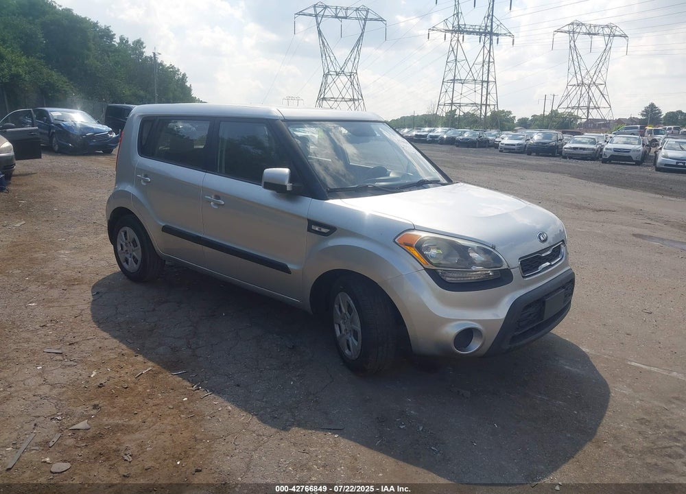 2013 KIA SOUL VIN: KNDJT2A55D7767289