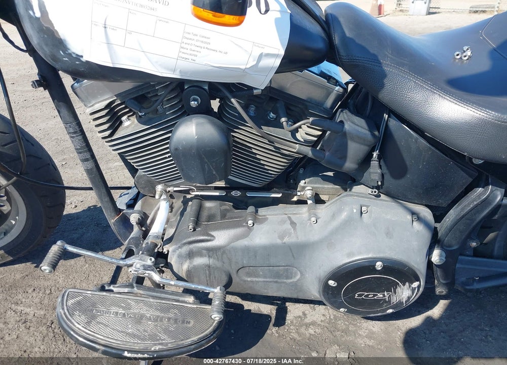 2012 HARLEY-DAVIDSON FLSTFB FATBOY LO VIN: 1HD1JNV11CB032043