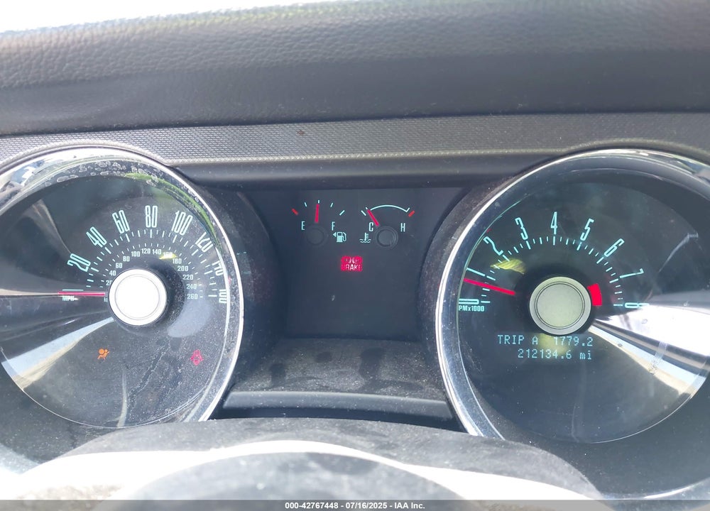 2011 FORD MUSTANG V6 VIN: 1ZVBP8AM5B5165520