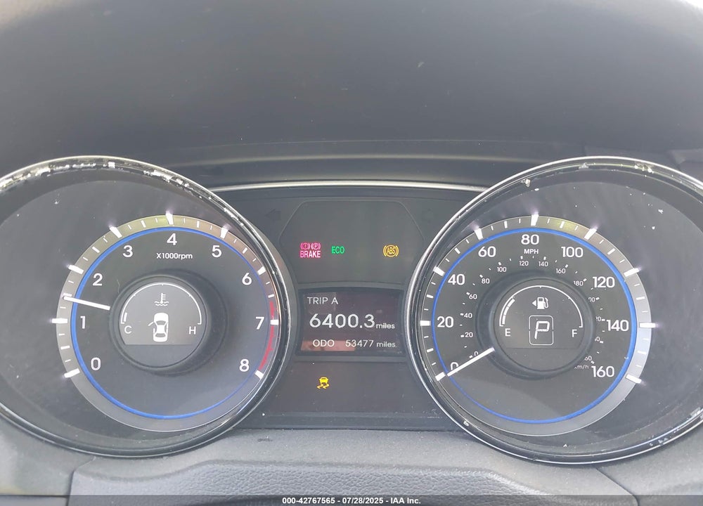 2013 HYUNDAI SONATA GLS VIN: 5NPEB4AC0DH790845