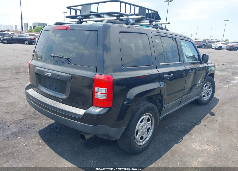 2012 JEEP PATRIOT VIN: 1C4NJPBA7CD665590