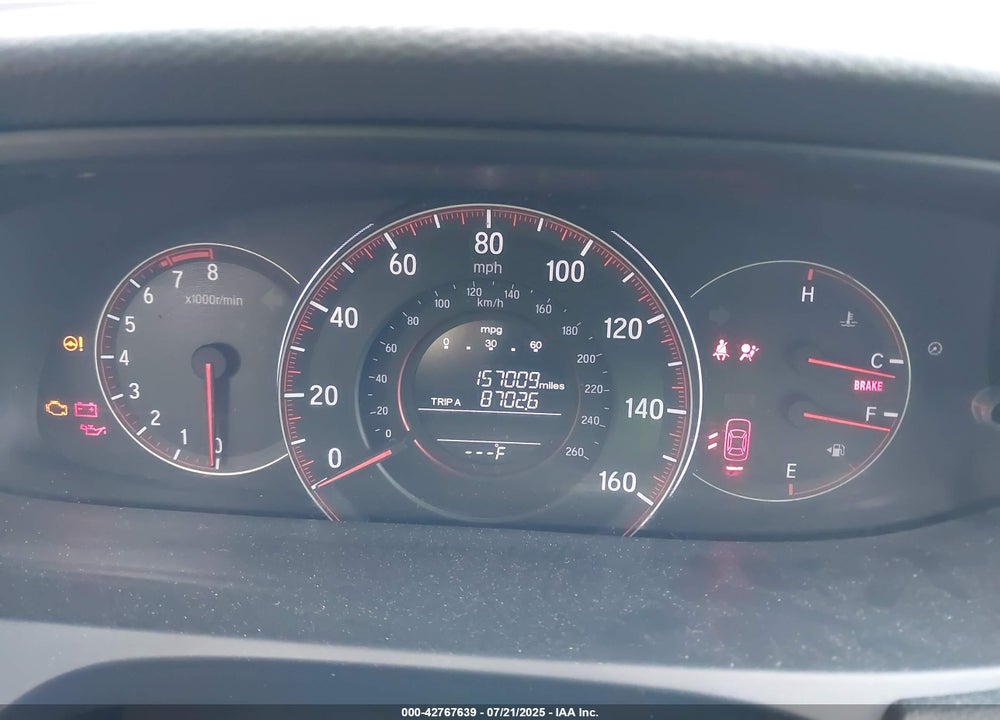 2016 HONDA ACCORD VIN: 1HGCR2F54GA084914