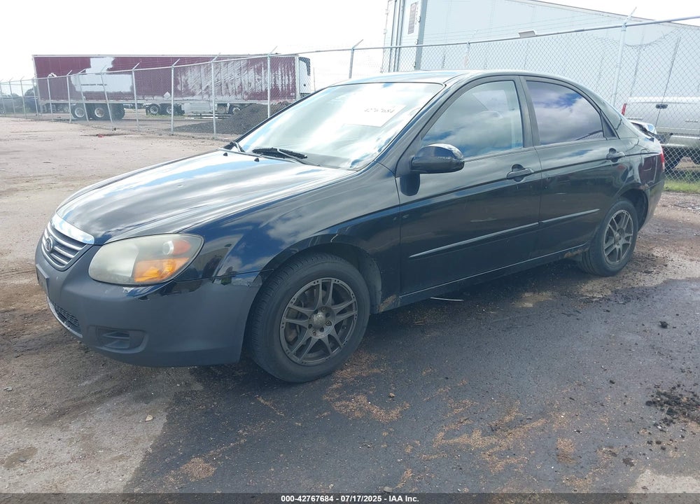 2009 KIA SPECTRA VIN: KNAFE221295610881