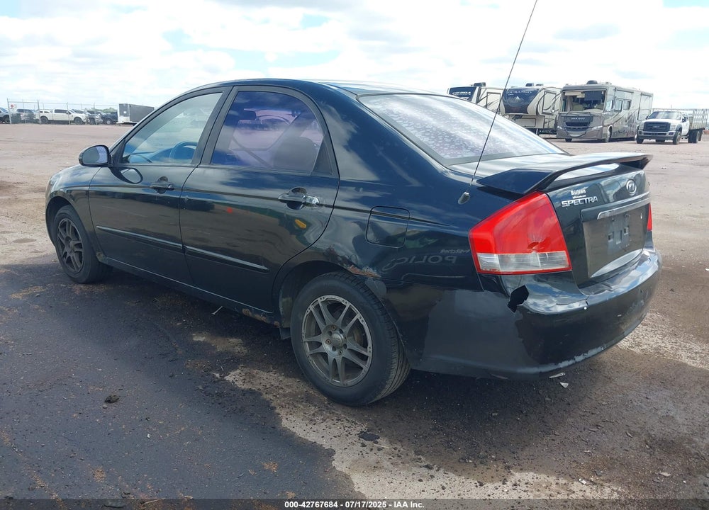 2009 KIA SPECTRA VIN: KNAFE221295610881