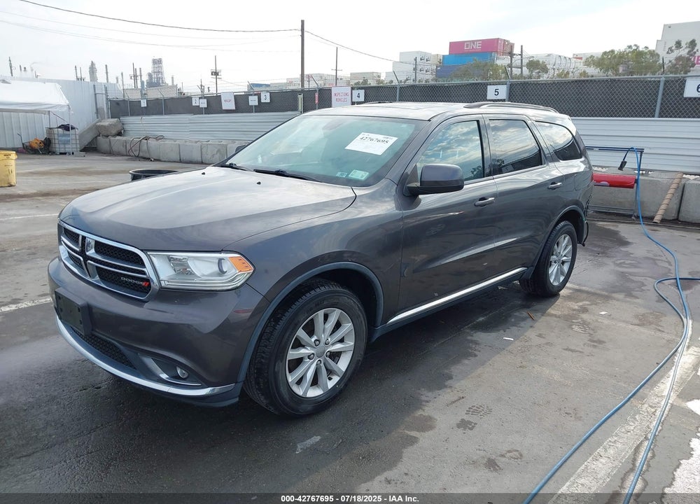 2015 DODGE DURANGO VIN: 1C4RDHAG2FC759987